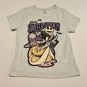 Disney Nightmare Before Christmas Sweet & Spooky Kids T-Shirt Large 12/14